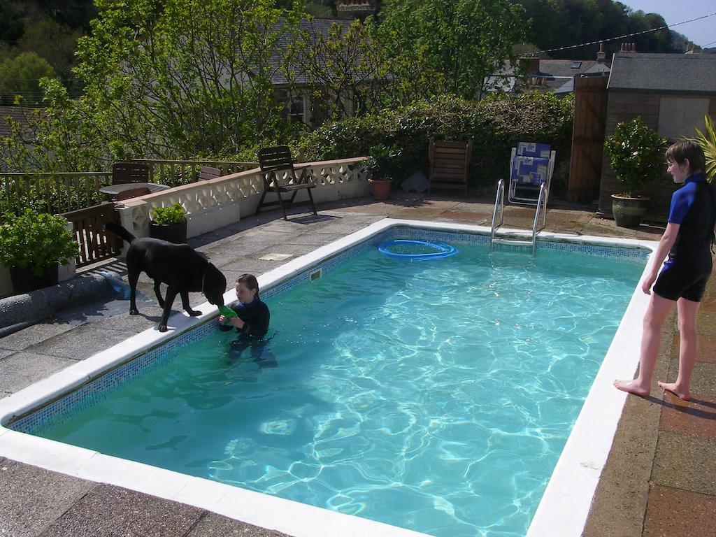 Saffron House Bed & Breakfast Combe Martin Exterior foto